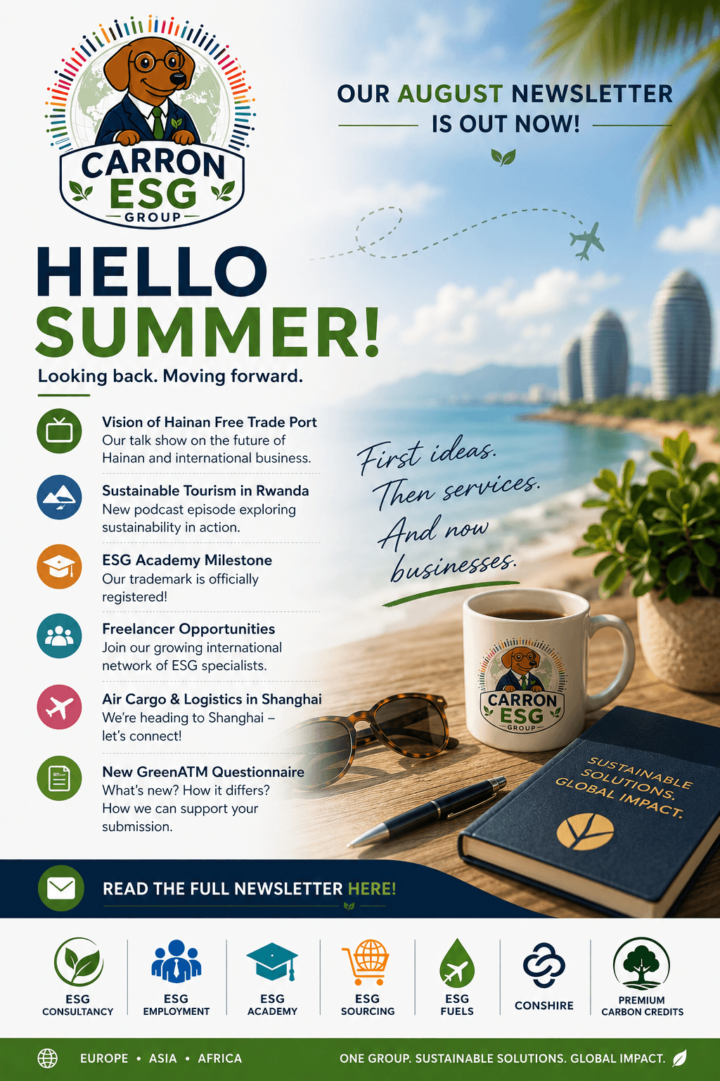End of Summer Newsletter